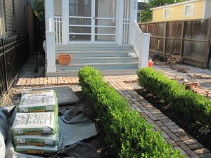 Front and approach finished.