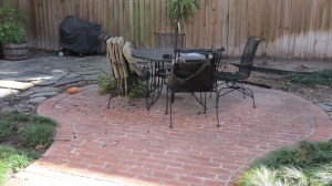 Bricks we are going to salvage and reuse.