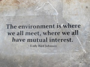 Quote by Lady Bird Johnson