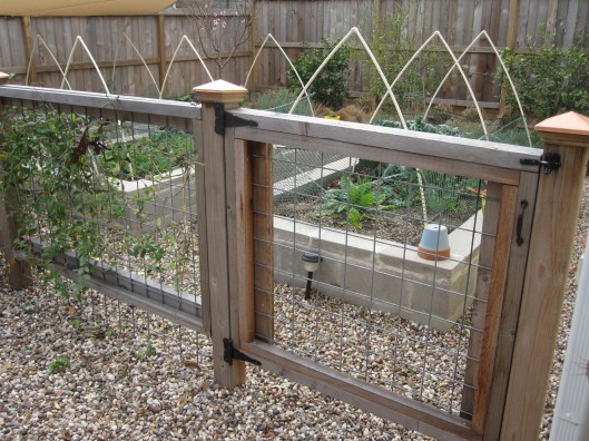 You can see the cedar is starting to gray and everything is working well. 