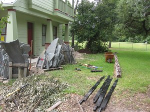 Collecting materials 