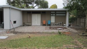 Working on area off master bedroom