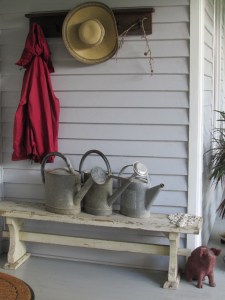 My watering cans! I yes I really do use them : )