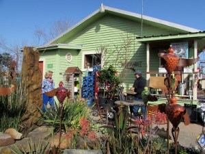 Arbor Gate nusery back of cottage