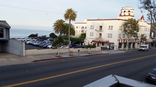 View across PCH from our apartment over the gallery.