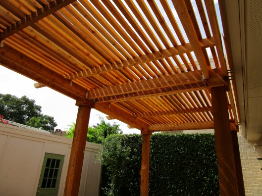 Pergola for shade