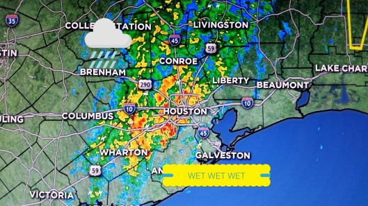 Houston Radar picture for 11/17/2015