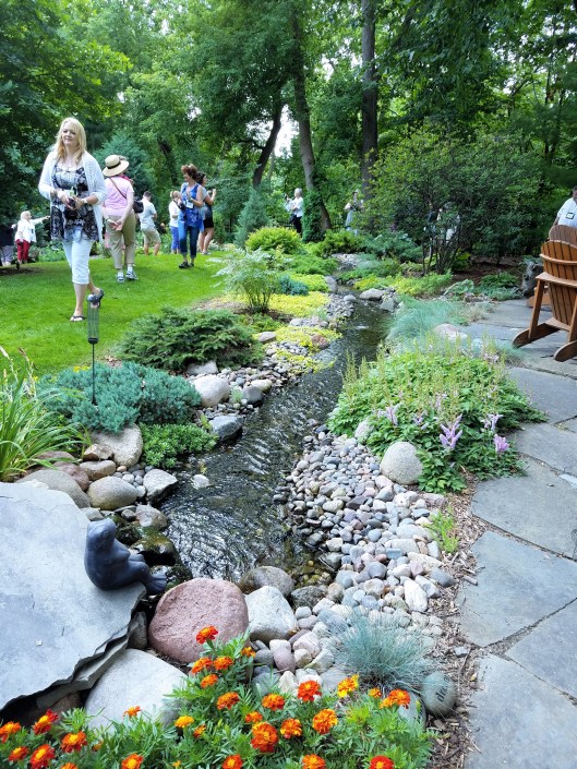 There is a cottage/guest house that is precious. I can imagine spending many evenings out here sipping wine and unwinding. Hopkins/Minnetonka six private gardens in the western suburbs of the Twin Cities